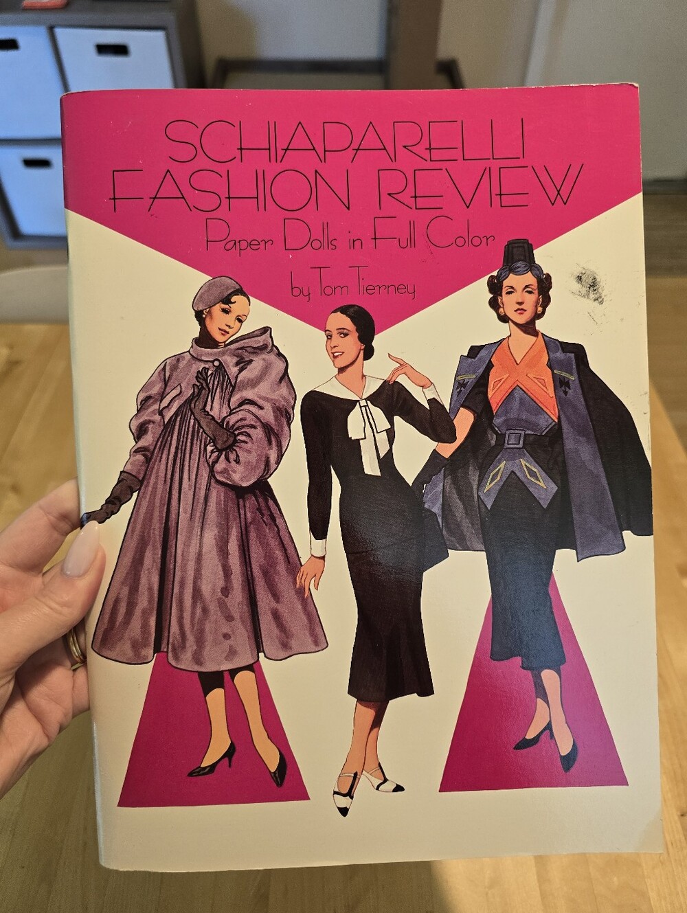 Schiaparelli Fashion Review Paper Dolls Vintage Brand New Condition